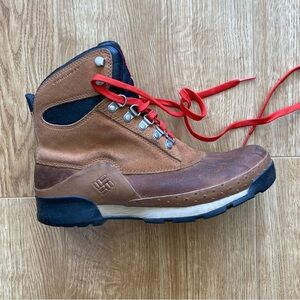 COLUMBIA Classic Oiled Leather Ankle Height Unisex Hiking/ Work Boots